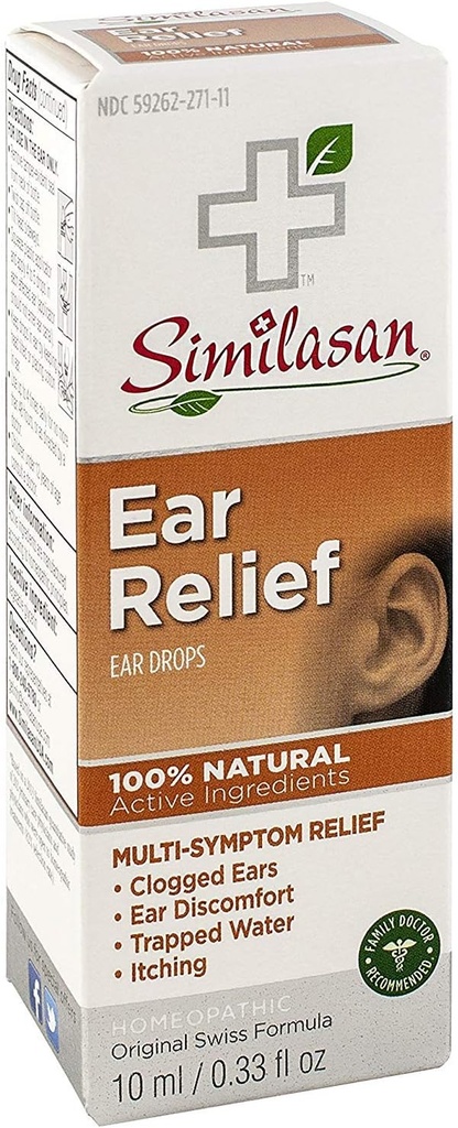 Relief Ušní kapky 10 ml (3 balení)