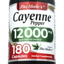 FITO MEDIC 'S Laboratoř 124; Cayenne Pepper Kapsle Organic CLAS124; Cayenne Pepper Extract CLAS124; 600 mg 20: 1 na 3- Kapsle Serving CLAS124; 180 Kapsle