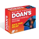Doans Extra Strength Pain Reliever Caplets, 24 Počet