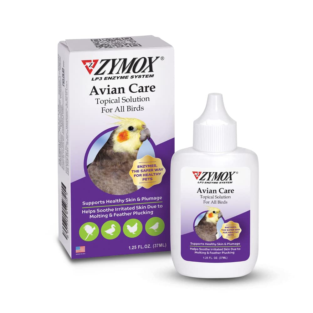 ZYMOX Avian Care Topical Solution w / o Hydrokortison - 1.25 oz