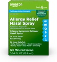 Basic Care 24- Hour Alergie Relief Nasal Spray, Flutikason- propionát (Glucokorticoid), 50 mcg Per Spray, plná síla předepisování, Non- Drowsy, 0, 54 fl oz (balení po 1)