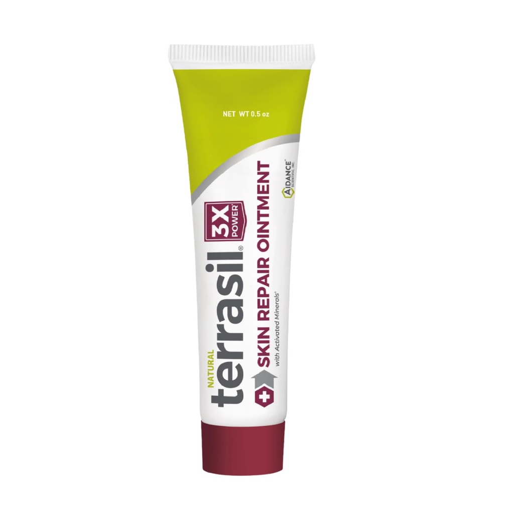 terasil kůže opravy pro úhlové Cheilitis, folikulitida, Impetigo, Lichen skleróza, vředy, Pitted keratolýza, rychlá pomoc a podporuje léčení. Dermatolog Testováno a hypoalergenní schváleno (0.5 oz)