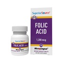 Superior Source Folic Acid 1,200 mcg, 100 Sublingual Tablets