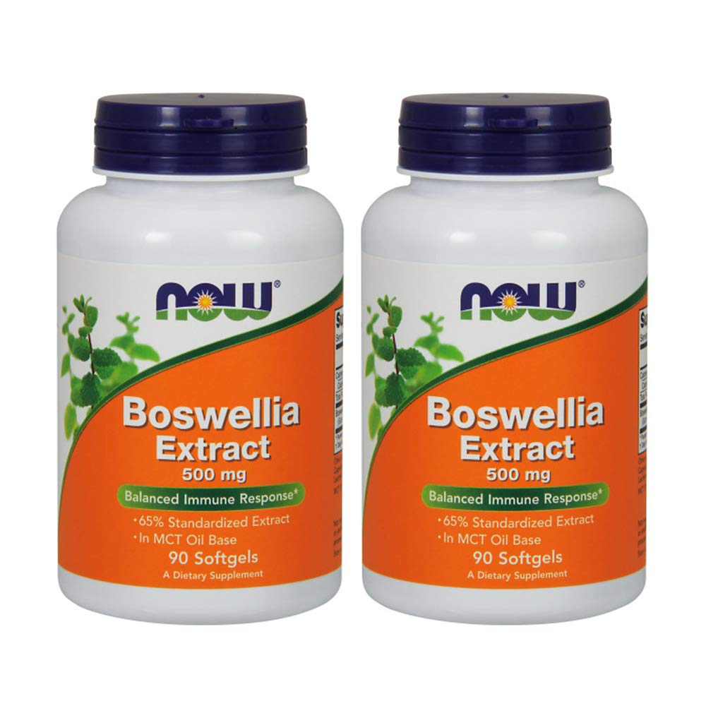 Foods Boswellia Extract 500 mg Softgels, 90 Count x 2