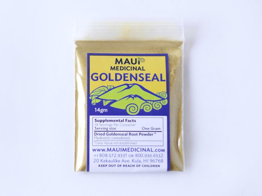 Goldenseal Root Powder * * USA Grown & Packaged * * 14 gm = 1 / 2 Ounce