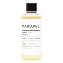 Marlowe. č. 143 Beard Oil 3 oz, Conditioning Oil for men, Softer & Fuller Beard Care, 100% přírodní změkčovač se slunečnicovým a světlicovým olejem, Podmínky & Nurishs, Fragrance zdarma