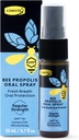 Comvita Bee Propolis Krční sprej - Přírodní imunitní podpora, mýdlová máta s Novým Zélandem UMF 10 + Manuka Honey, Antioxidant, Dietní dodatek - 0.7 fl oz