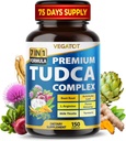 VEGATOT TUDCA Support Formule - Tauroursodeoxycholic Acid Complex with Beet Root, Turmeric & Milk Thistle - Cellular Support & Daily Wellness - 90 Kapsle - Made in USA