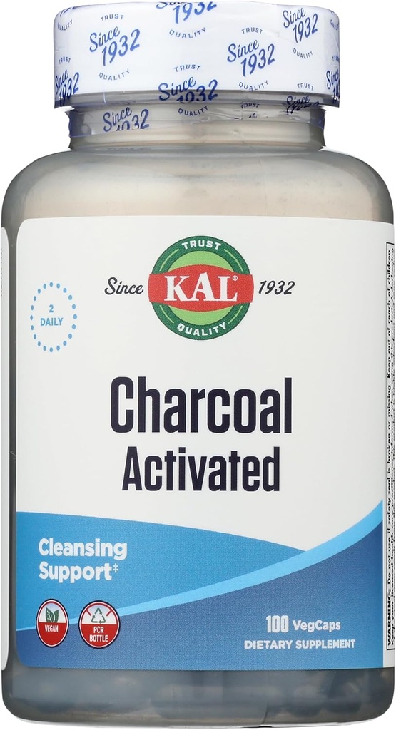 Kal Charcoal, 280 mg, 100 tobolek