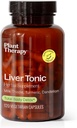 Plant Therapy Játra Tonic Bylinné doplňky Kapsle, Podporuje funkci jater, Detoxikace pro optimální zdraví, Přirozeně zvyšuje energetické hladiny, 120 Vegetariánské Kapsle (4 měsíční dodávka), Made in USA