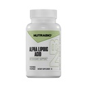 NutraBio Alpha Lipoic Acid (ALA) Dodatek, 300mg - Podporuje antioxidační zdraví, May Boost Energy Production and Wellness, 90 Zeleninové kapsle