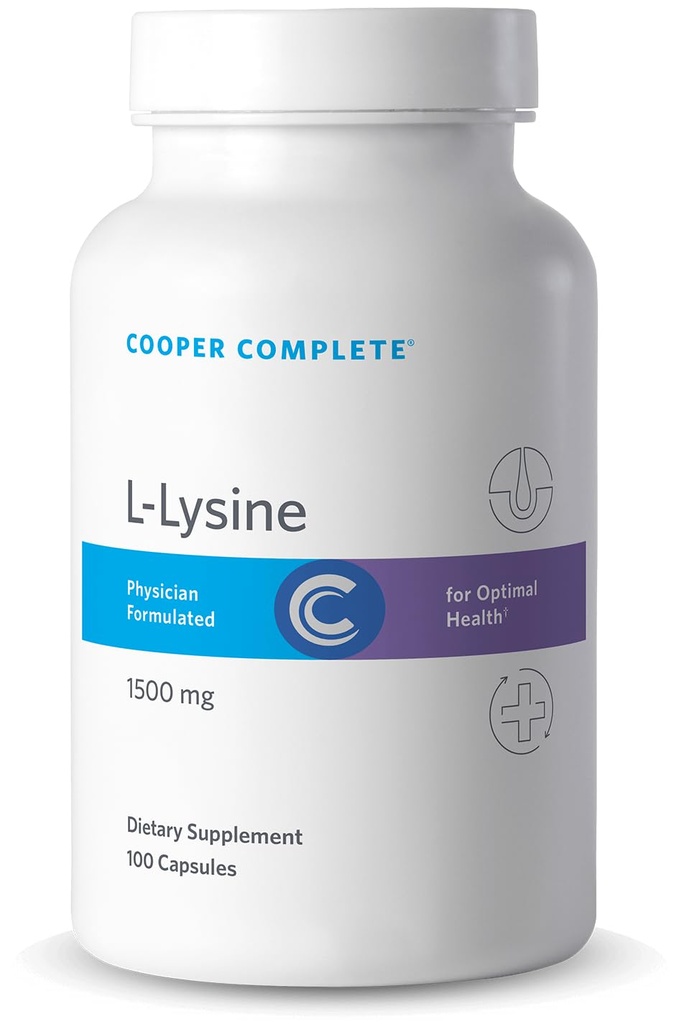 Cooper Complete L- Lysin - balení po 1. 100 Vegetariánských tobolek