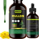 Generické Mullein Drops pro Plíce 124; Mullein Leaf Extract pro Respirační a Plícní podporu 124; Mullein Extract Dodatek Liquid