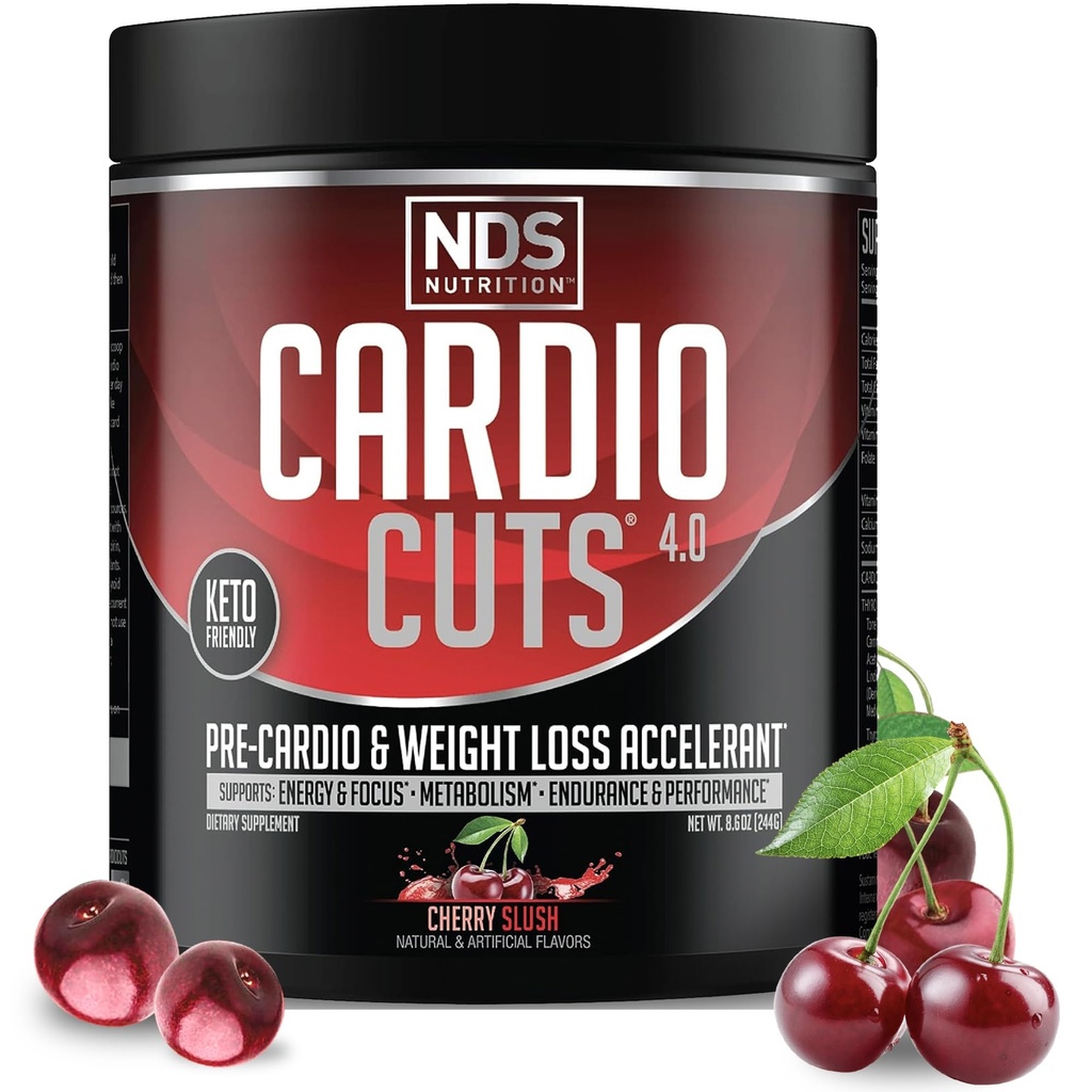 NDS Nutrition Cardio Cuts 4.0 - Cherry Slish - 8.6 oz.