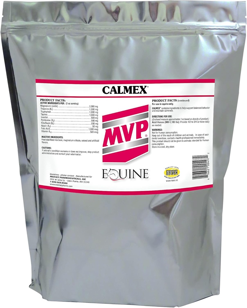 Calmex (10lb) pro podporu uklidňování koní