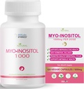 BIOLABS PRO Myo- Inositol Supplement 1000mg - Přírodní dietní podpora pro buněčné zdraví & Wellness, Premium Non- GMO, gluten- Free, Kosher Certified, Paraben- Free - (120 Caps - 2-Month Supply)