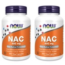 Nyní potraviny Nac- Acetyl Cysteine 600mg, 250 Vcaps (500 (250X2))