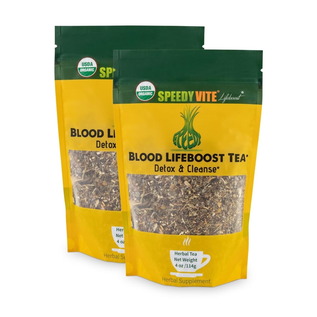 Krev Čištění LifeBoost čaj Organic-Cleanses & Podporuje přírodní odstranění nadbytečných odpadních chemikálií z krevního proudu Echinacea Heřmánek.. Bylinný dodatek