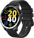 Smart Watch, 40mm AMOLED Touchscreen Smartwatch pro muže ženy (Odpověď / Make Call), Fitness Tracker se 110 + sportovní módy, IP68 Vodotěsný / Spo2 / Pedometr / Sleep Monitor, Activity Tracker pro Android iOS