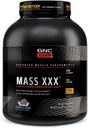GNC AMP hmotnost XXX, Klinicky osvědčený hmotnost Gainer Protein prášek, zlepšuje sílu, velikost, 780 kalorií, 50g protein, Mikronizované aminokyseliny, Creatin, Betaine, Cookies & Cream, 13 Servings, 6 SVG