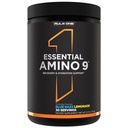 Pravidlo 1 Základní Amino 9 - Recovery a Hydratační podpora s 7.5g esenciálních aminokyselin + elektrolyty (30 Služeb, modrá Razz Lemonade)