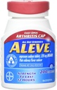 Aluve tablety s lehkým otevřeným čepem artritidy, Naproxen Sodná sůl, 220mg (NSAID) Reliever / Horečka Reducer, 200 Počet (Balení po 2)