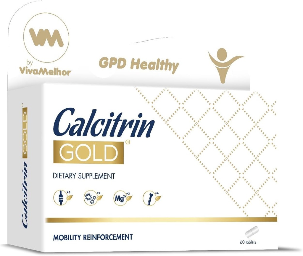 Calcitrin Gold Dietní dodatek, Mobilita posílení, 60 tablet