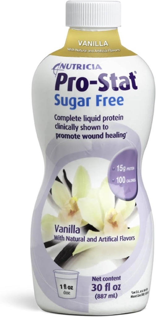 Medical Nutrition Usa Inc Pro Stat Sugar Free Liquid Protein Nutritional Supplement, Mnu40064, 1 libra