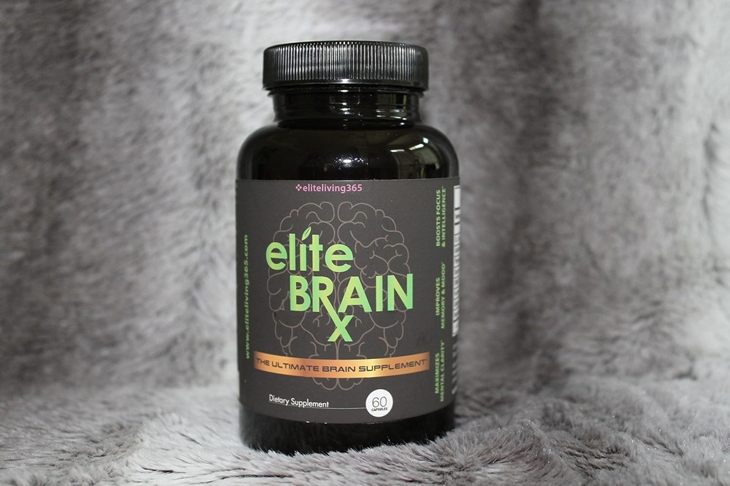 All Natural Brain Supplement - Zvyšuje jasnost, zlepšuje paměť a náladu, zvyšuje zaměření a inteligenci - Vědecky vyvinutý nootropic pro kognitivní vylepšení - Ginkgo Biloba - Elite BrainRx