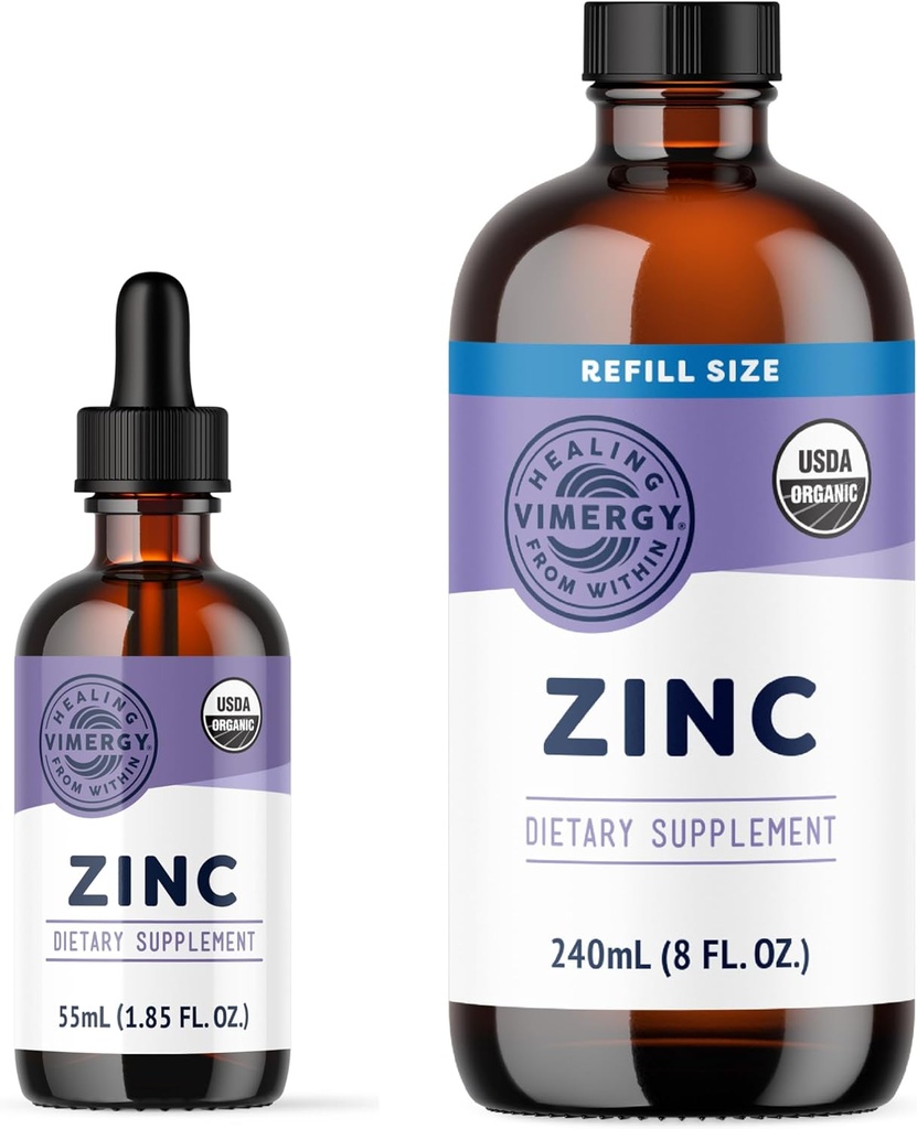 Vimérický tekutý zinek 55 ml a zinkový náplň 240 ml - Bundle