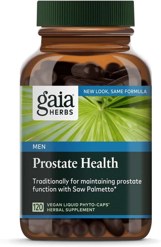 Gaia Byliny - Prostate Health - 120 Vegan Liquid Phyto- Caps