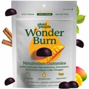 Plant People Wonderburn Metabolismus a chutě Control Gummies, Nulový cukr, Ripe Mango Flavor (60 Počet)