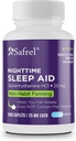 Safel Nighttime Sleep Aid, Diphenhydramine HCl 25mg COMM124; Strong Non Habit- Forming Restful Sleeping Support for Men & Women Asleep Faster & Wake Up Refreshed (1000 hrabě 1), 1000, hrabě)