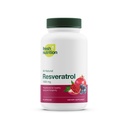 Resveratrol dodatek - Trans- resveratrol Extra Strength 750mg - Přírodní, čisté a potentní polyfenoly dodatek - Vegan, non GMO, bezlepkové - 90 Kapsle