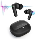 Airbeat 1 ANC Hluk Zrušení True Bezdrátové sluchátka s mikrofonem, Enhanced Bass Bluetooth 5.3 in- Ušní sluchátko s vysokým výkonem Titanium Ovladače, 48H Playtime, ENC pro Crystal Clear Call Black