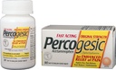 Percogesic Original Pain Relief CLAS124; Aspirin Free Fast Acting Relief CLAS124; 90 Coated Caplet (4 balení)