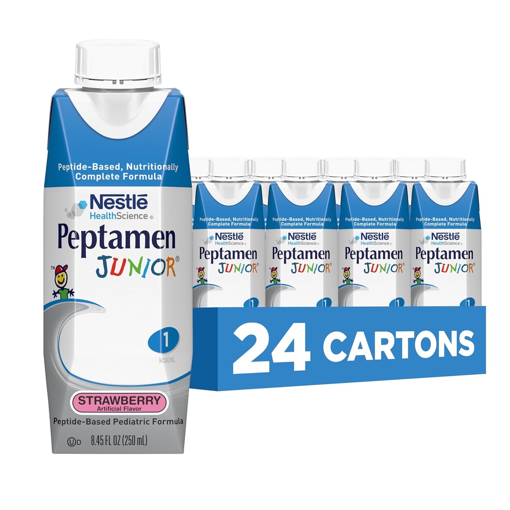 Peptamen Junior dodatek, Jahoda, 8.45 Fluid Ounce, balení 24
