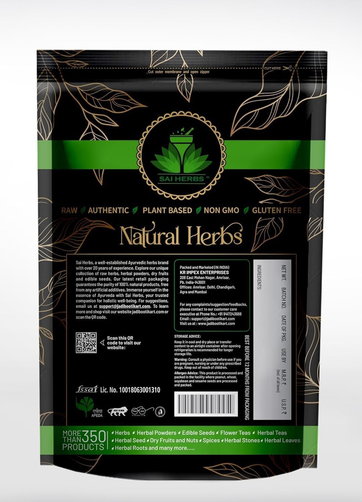 Generický ATS Muthiyar Koonthal Powder - Sušený suchý vinný prášek - čistý & přírodní (100 gramů)