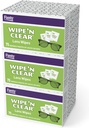 Flents Cleaner Lens Wipes - 225 Počet (3 krabičky 75) Samostatně zabalené Pre- vlhčené čistící oděvy Anti- Streak pro brýle, sluneční brýle, telefonní obrazovky, počítačové monitory