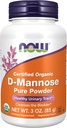 Nyní potraviny, D- Mannose čistý prášek, 3 oz (85 g)