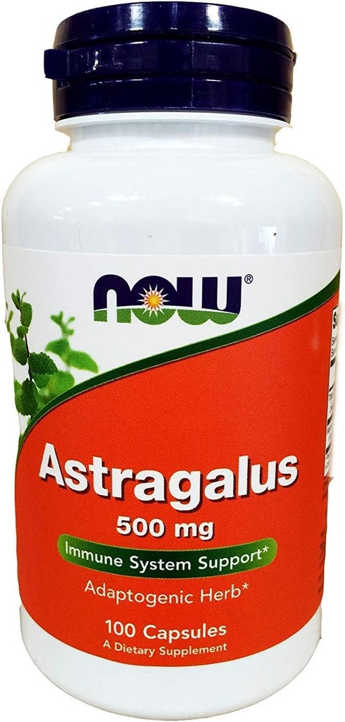 Foods Astragalus 500 mg - 100 Caps 2 Pack