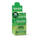 Amazing Grass Greens Blend Superfood: Super Green Powder Smoothie Mix with Spirulina, Chlorella, Beet Root Powder, Digestive Enzymes, Prebiotics & Probiotics, Original, 15 Servings (Balení května Vary)