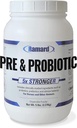 Ramard Total Prebiotic & Probiotic Equine Formule - Přírodní trávicí doplněk pro koně Optimální Gut zdraví, Nutriční Absorpce, Foal Support Pro & Pre Biotics pro Livestocks a kůň 5 liber Jar