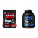 Muscletech syrovátka protein prášek phase8 protein prášek 124; syrovátka a kasein protein prášek směs & creatin monohydrát prášek Cell- Tech Creatine prášek 124; po cvičení zotavení nápoj