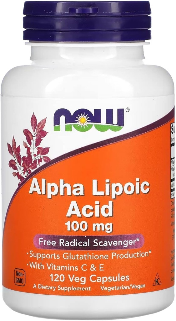 Foods Alpha Lipoic Acid 100 mg 120 Vicaps