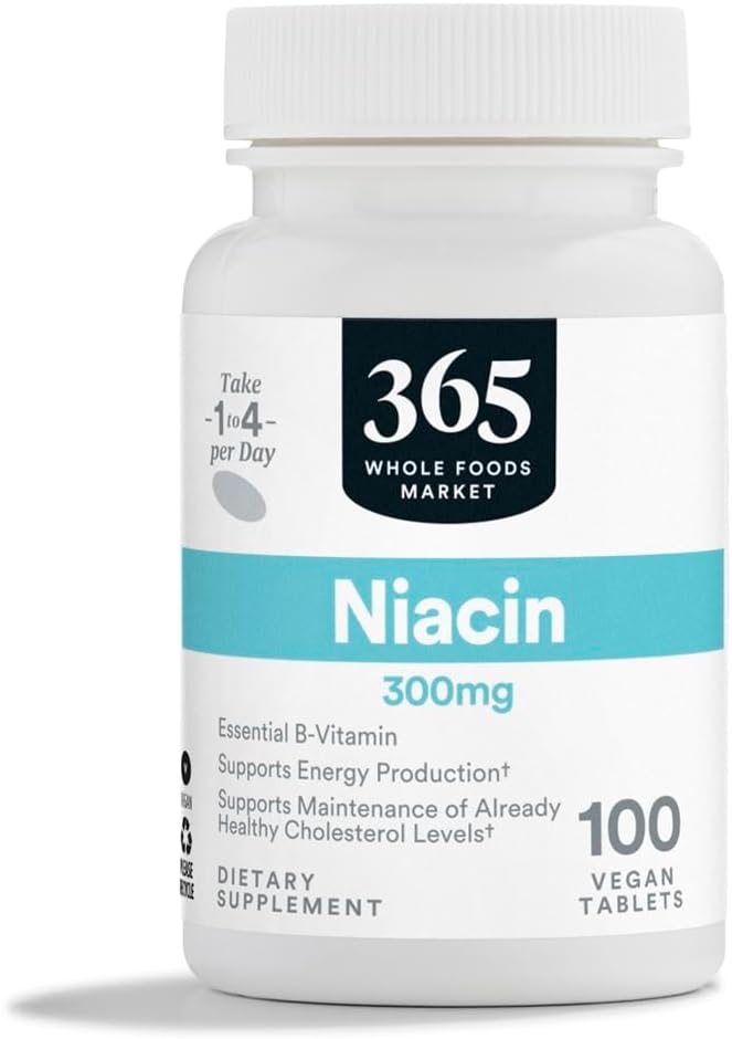 365 podle Whole Foods Market, Niacin 300Mg, 100 tablet