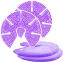 Horké / studené prsa gelové korálky ledové balíčky prsu Chlazení / Teplo Pads Relief pro kojení, Ošetřující bolest, Mastitis, Engorgement, Otok, Plugged Ducts 124; Zvyšování Let- Down & Production, 2 Pack (Purple)
