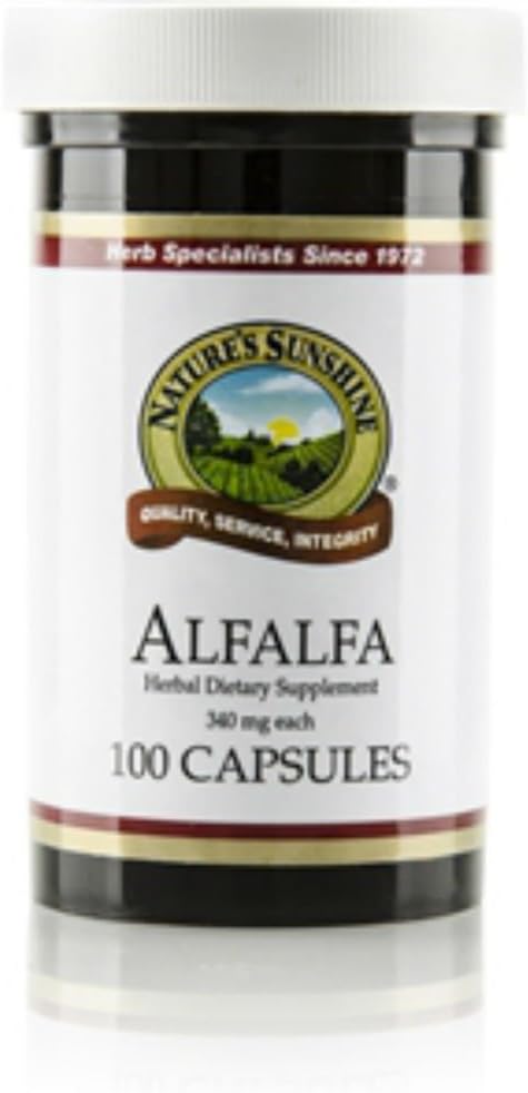 Přírodní Alfalfa 100 Kapsle (Balení po 2)