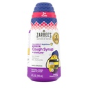 Zarbee 's Children' s Nighttime Honey Cough Syrup + Imunity for Kids 2 +, Cough Syrup with Soothing Dark Honey, Real Elderberry, Vitamin D & Zinek, & Heřmánek, Drog- Free, Smíšené Berry, 4 fl. oz