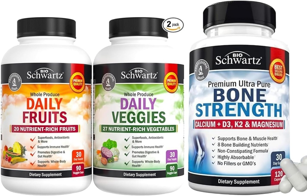 Triple Strengelles Omega 3 Fish Oil (1 měsíční dodávka) Plus Glucosamine Chondroitin MSM Triple Strength Support Supplement (1 měsíční dodávka)